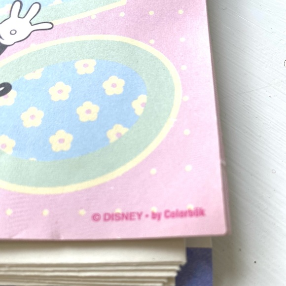Vintage Disney Mickey Mouse stationery , small notebook - Picture 2 of 8